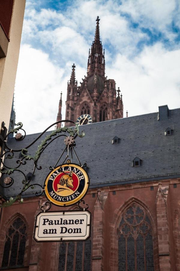 Paulaner am Dom Wirtshaus und Hotel Frankfurt am Main Exterior foto